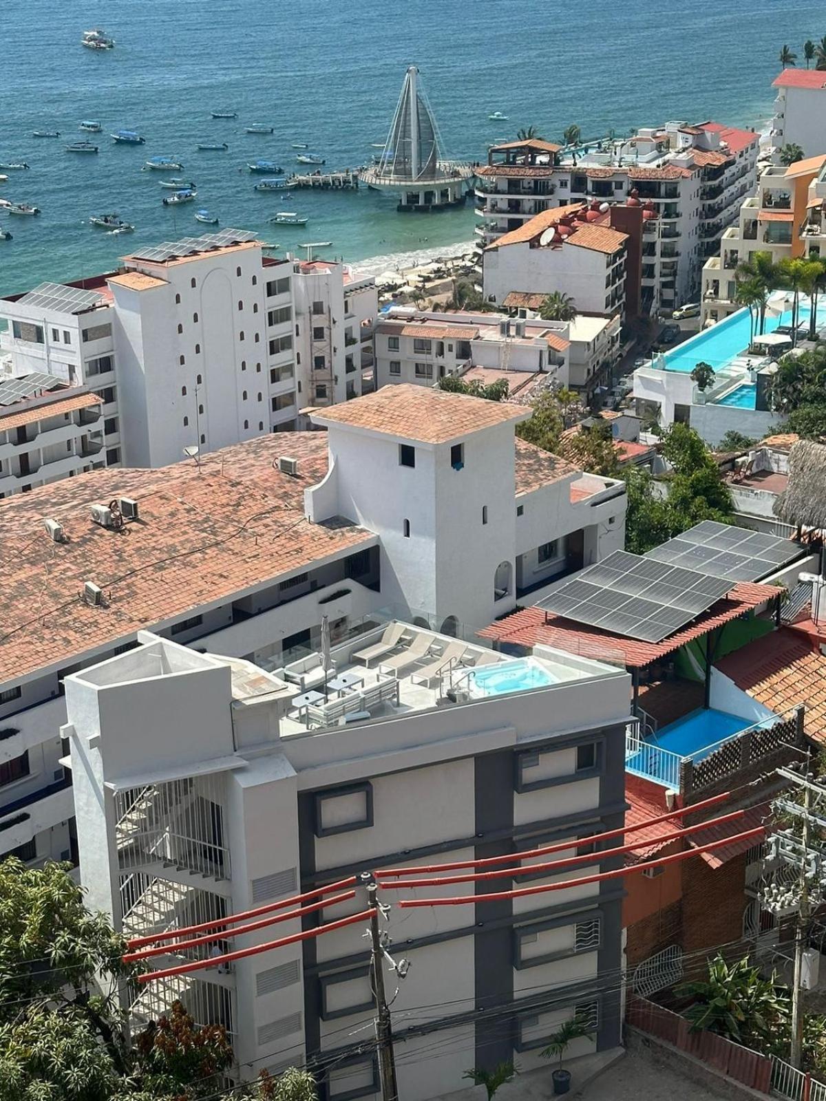 Vidalia - Modern Condos With Rooftop Terrace And Gym Пуерто Валярта Екстериор снимка